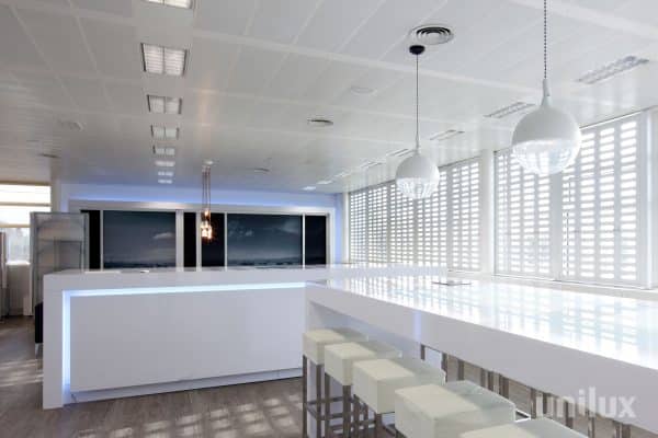 Showroom Fractions RAL 9016 rond